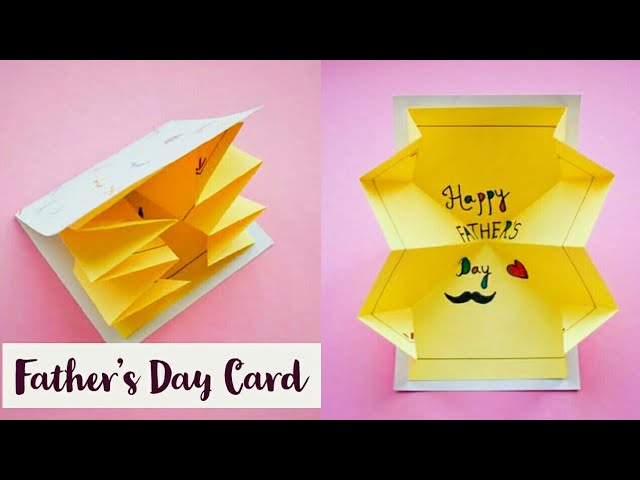 Diy Fathers Day Explosion Card Handmade Pop Up Card For Fathers Day Cute Ideas For Fathers