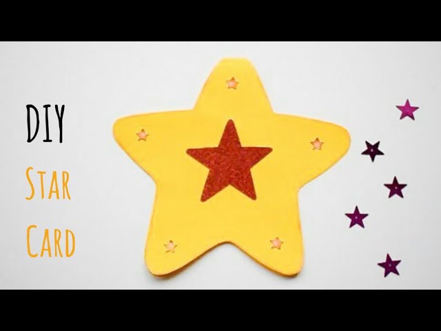 DIY Star Card for Christmas | Easy Cards to Surprise on Christmas Day ...