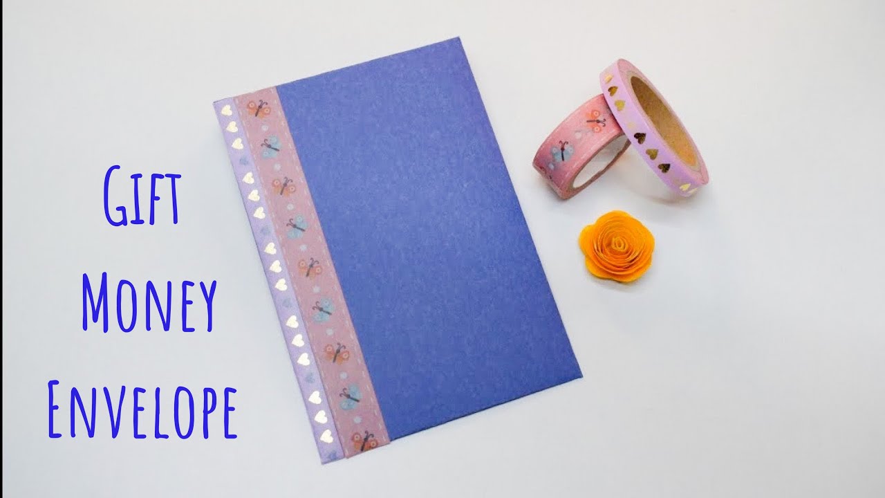 Easy Gift Envelope DIY Money Envelopes Envelope Folding Ideas 